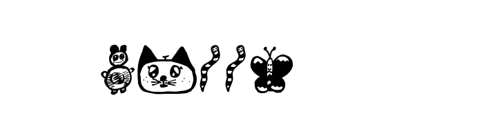 Kids Drawings Regular  Free Fonts Download