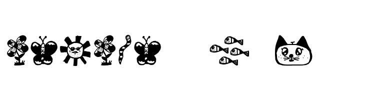 Kids Drawings Regular  Free Fonts Download