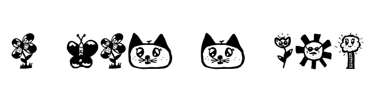 Kids Drawings Regular  Free Fonts Download