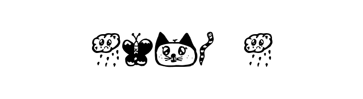 Kids Drawings Regular  Free Fonts Download