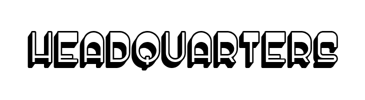 Enough Hollow Regular  Free Fonts Download