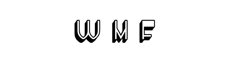 Enough Hollow Regular  Free Fonts Download