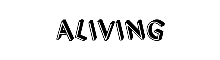 3D Letters Shadow Regular  Free Fonts Download