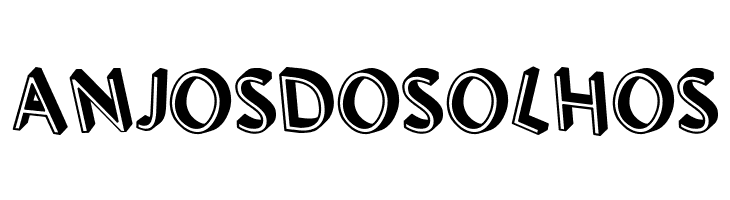 3D Letters Shadow Regular  Free Fonts Download