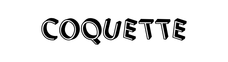 3D Letters Shadow Regular  Free Fonts Download