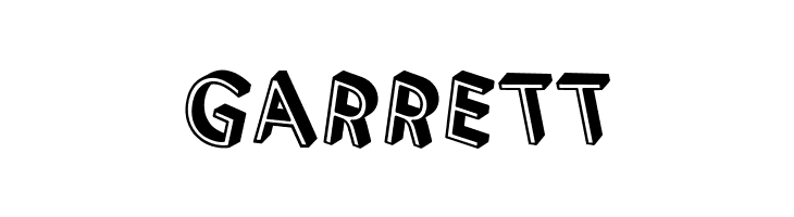 3D Letters Shadow Regular  Free Fonts Download