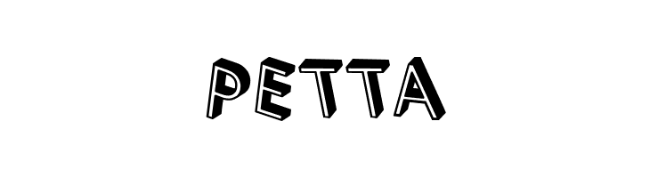 3D Letters Shadow Regular  Free Fonts Download