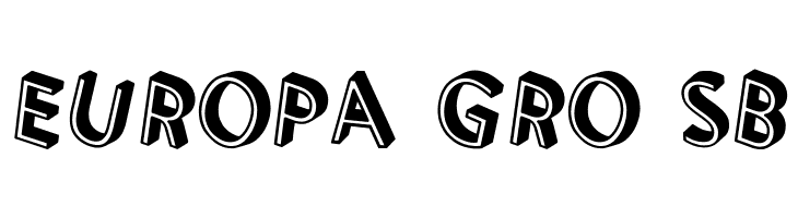 3D Letters Shadow Regular  Free Fonts Download