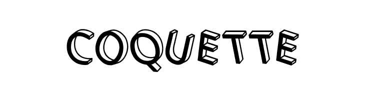 3D Letters Shadow Inverted Regular  Free Fonts Download
