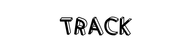 3D Letters Shadow Inverted Regular  Free Fonts Download