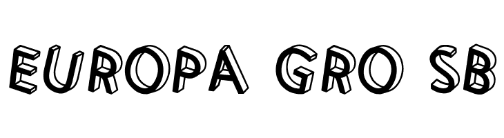 3D Letters Shadow Inverted Regular  Free Fonts Download