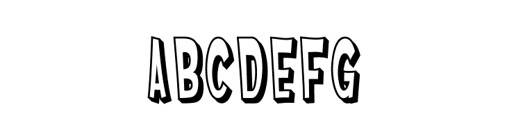 SF Ferretopia Shaded  Free Fonts Download