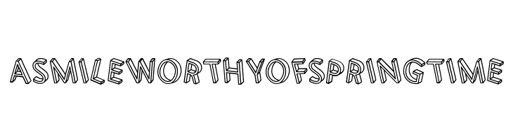 3D Letters Regular  Free Fonts Download