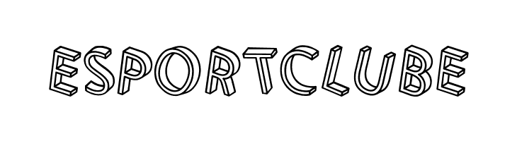 3D Letters Regular  Free Fonts Download