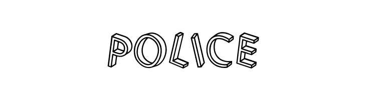 3D Letters Regular  Free Fonts Download