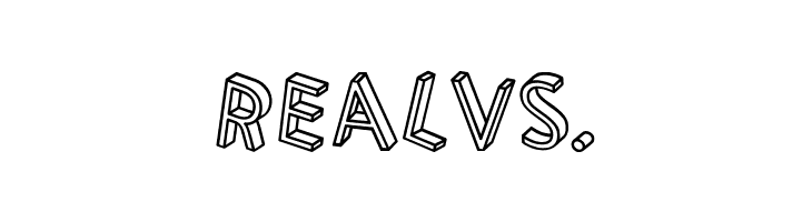 3D Letters Regular  Free Fonts Download