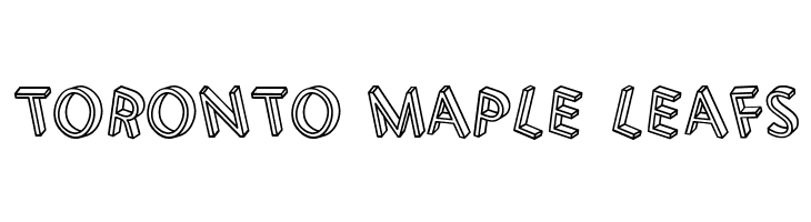 3D Letters Regular  Free Fonts Download