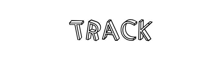 3D Letters Regular  Free Fonts Download