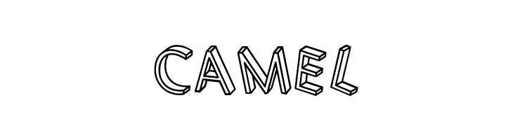 3D Letters Regular  Free Fonts Download