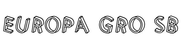 3D Letters Regular  Free Fonts Download