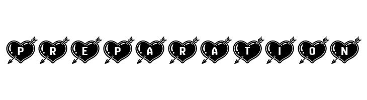 Hearts and Arrows Regular  Free Fonts Download