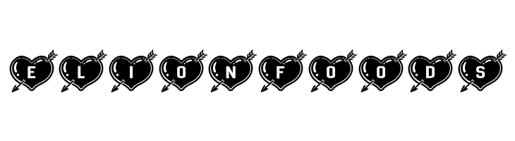 Hearts and Arrows Regular  Free Fonts Download