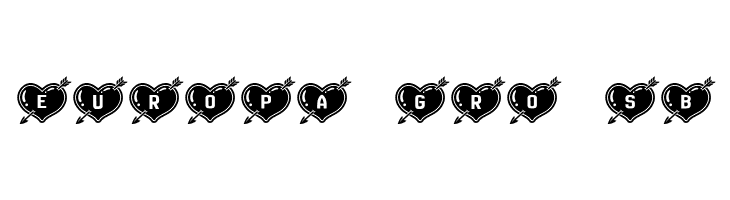 Hearts and Arrows Regular  Free Fonts Download