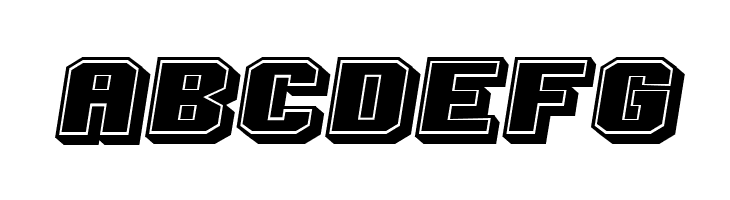 Extradition Filled Italic  Free Fonts Download