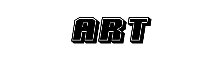 Extradition Filled Italic  Free Fonts Download