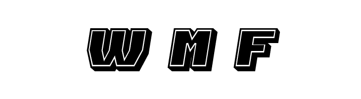 Extradition Filled Italic  Free Fonts Download