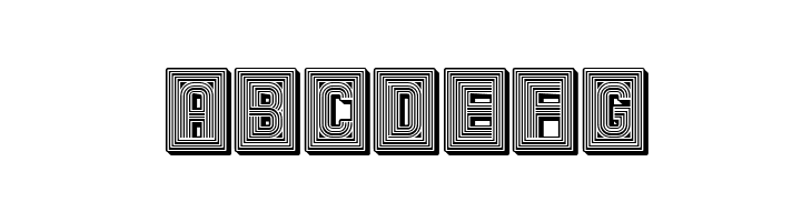 Retailer 3D Regular  Free Fonts Download