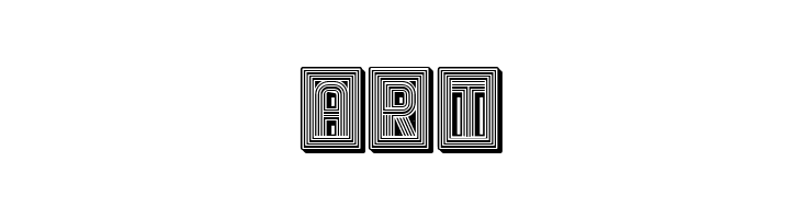 Retailer 3D Regular  Free Fonts Download