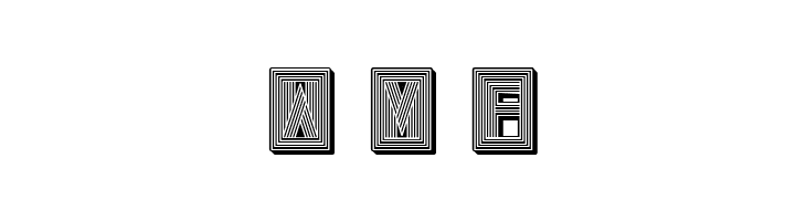 Retailer 3D Regular  Free Fonts Download