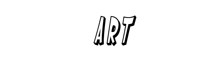 SF Ferretopia Shaded Oblique  Free Fonts Download