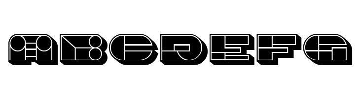 Imbecile 3D Filled  Free Fonts Download