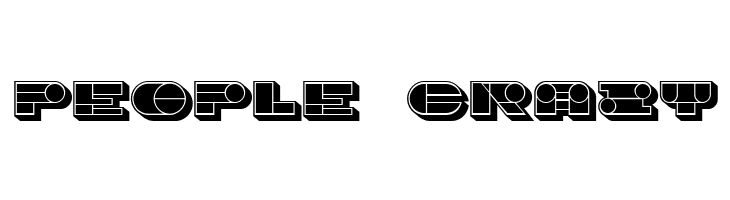 Imbecile 3D Filled  Free Fonts Download