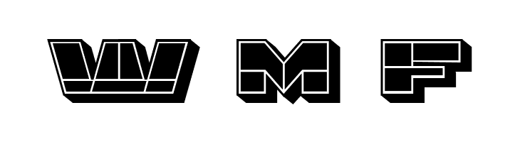 Imbecile 3D Filled  Free Fonts Download