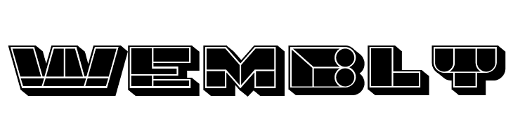 Imbecile 3D Filled  Free Fonts Download