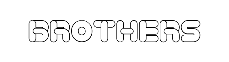 Baked Snails Hollow Flat Regular  Free Fonts Download