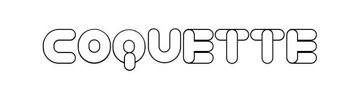 Baked Snails Hollow Flat Regular  Free Fonts Download