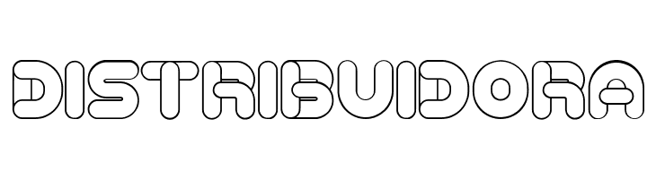 Baked Snails Hollow Flat Regular  Free Fonts Download