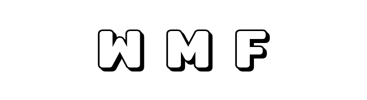 Professor 3D Regular  Free Fonts Download