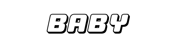 Professor 3D Italic  Free Fonts Download