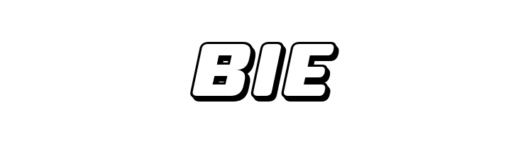 Professor 3D Italic  Free Fonts Download