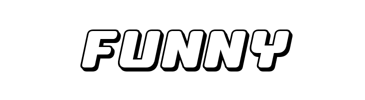 Professor 3D Italic  Free Fonts Download