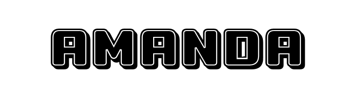 Professor 3D Filled Regular  Free Fonts Download