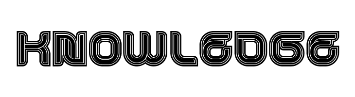 Dropped Outlined Regular  Free Fonts Download