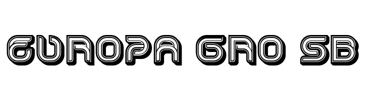 Dropped 3D Regular  Free Fonts Download