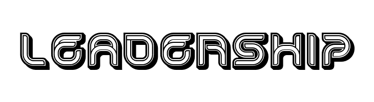 Dropped 3D Regular  Free Fonts Download