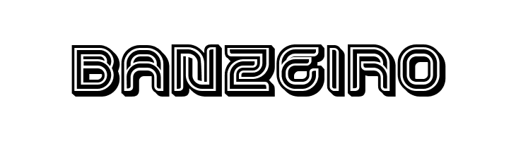 Dropped 3D Filled Regular  Free Fonts Download